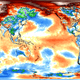 Global temperature anomalies for February 2016, another record-smashing month, via Ryan Maue / Weatherbell Analytics / Slate